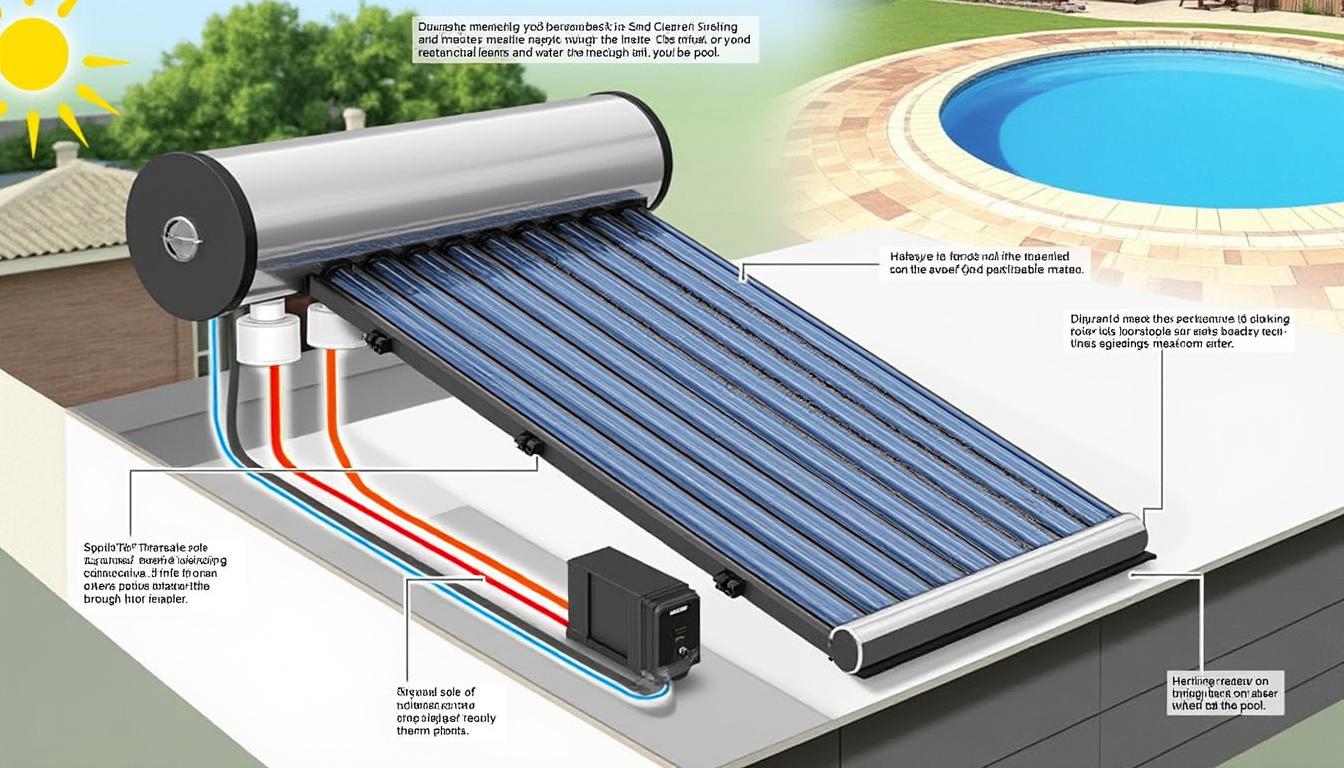 découvrez comment un chauffe piscine solaire prolonge votre saison de baignade en chauffant naturellement votre eau de piscine, tout en réalisant des économies d'énergie.