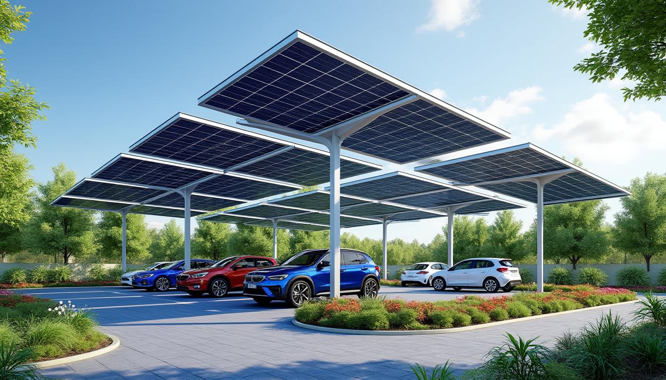 découvrez comment l'ombrière photovoltaïque transforme parkings et jardins en espaces ombragés tout en produisant de l'énergie verte. idéale pour optimiser vos extérieurs et réduire votre facture d'électricité.