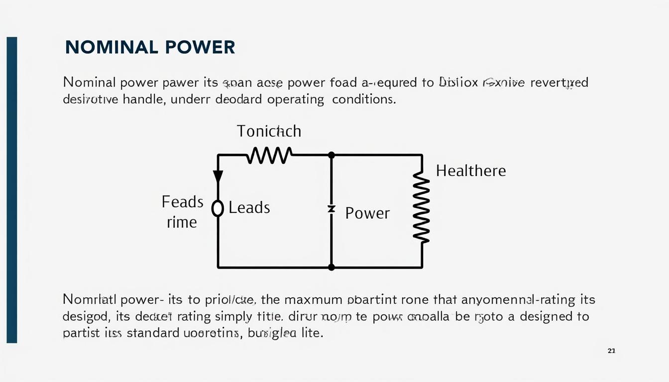 découvrez pourquoi la puissance nominale d’un appareil électrique ou d’une machine n’est pas toujours atteinte en pratique, et quels facteurs influencent cette différence entre théorie et utilisation réelle.