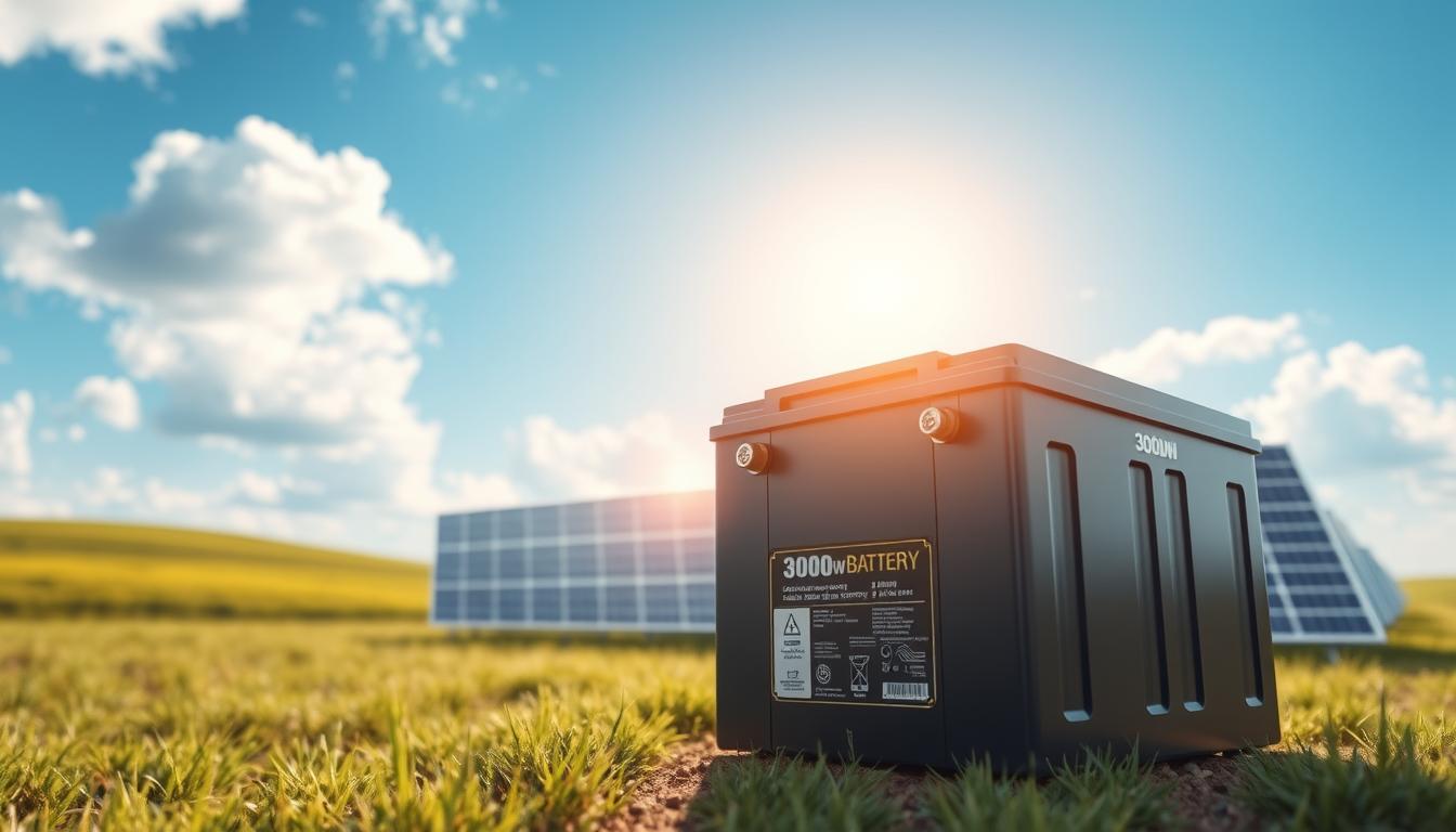 quelle batterie pour panneau solaire 3000w